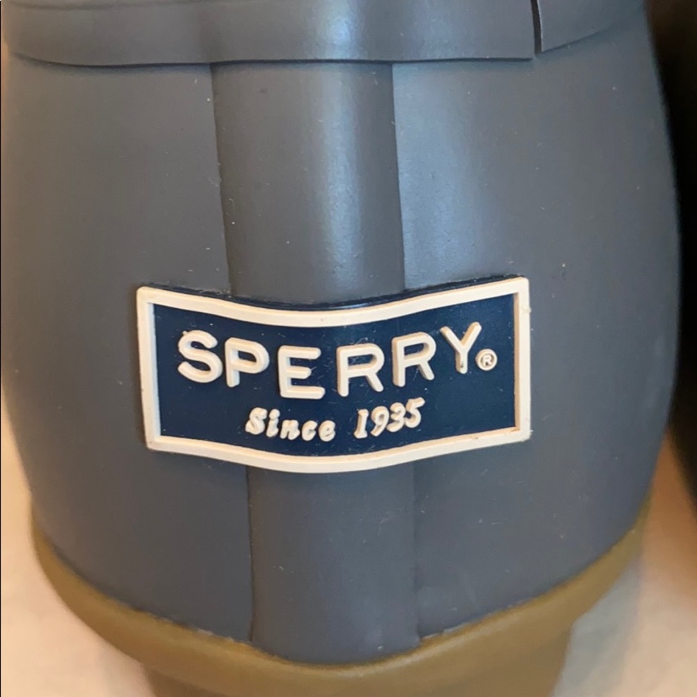 Sperry Saltwater Wool Embossed Duck Boot - Picture 6 of 7